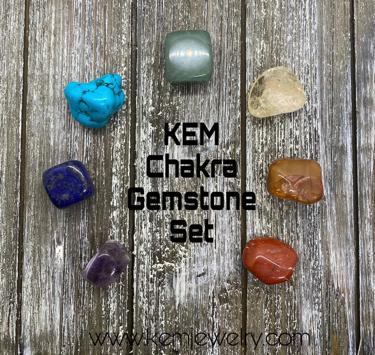 KEM 7-Gemstone Chakra Set
